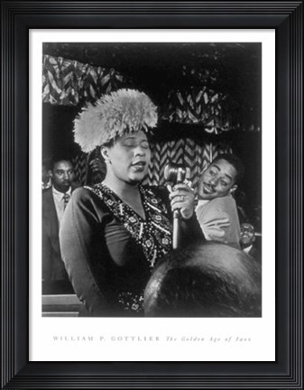 Framed Ella Fitzgerald Print