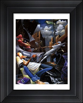 Framed Beat Street (mini) Print