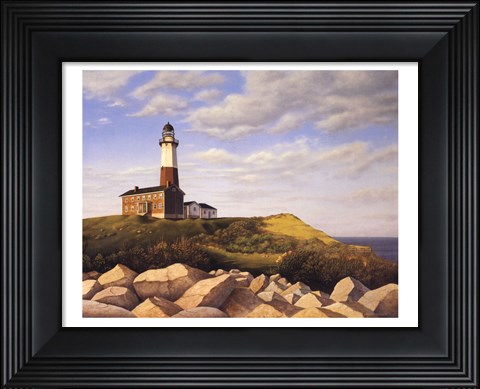 Framed Turtle Cove Hill (mini) Print