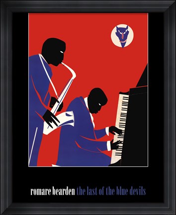 Framed Last of the Blue Devils Print