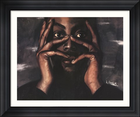 Framed Intense Thoughts Print