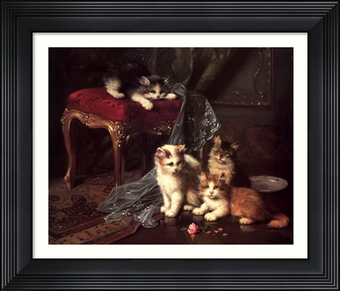Framed Owns Up Print