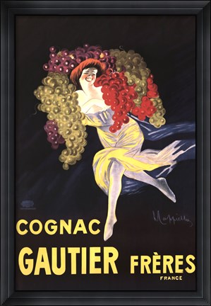 Framed Cognac Gautier Freres Print