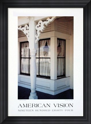Framed Gables, New England Print