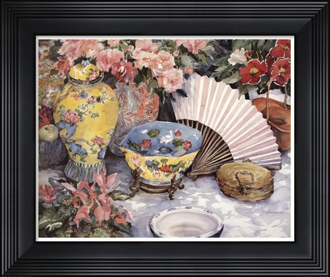 Framed Oriental Splendor Print