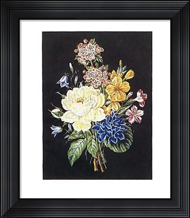 Framed Rose Print
