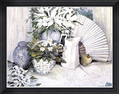 Framed Brite White Print