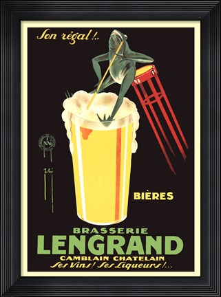 Framed Lengrand Print