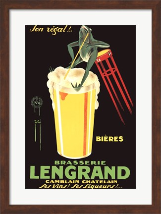 Framed Lengrand Print