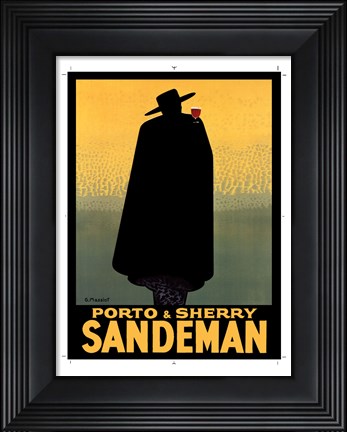 Framed Sandeman (mini) Print