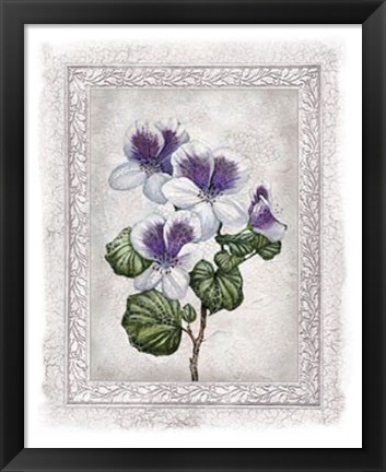 Framed Flowers of Spring II Print