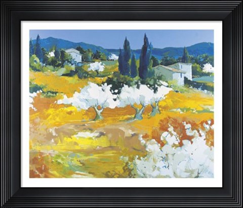 Framed Retour du Printemps Print