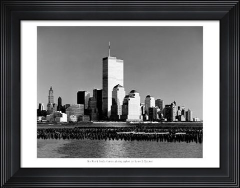 Framed World Trade Center Print