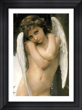 Framed Cupidon Print