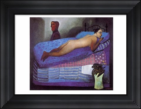 Framed Manao Tupapau Print