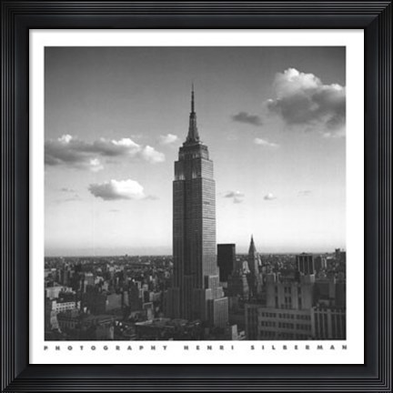 Framed Empire State Building Print