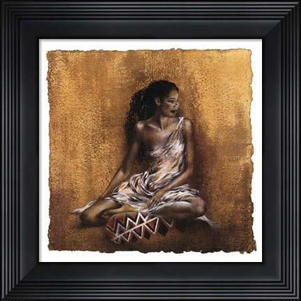 Framed Ebony II Print