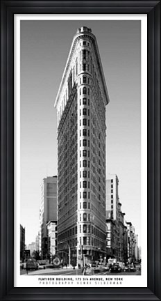 Framed Flatiron Building Print