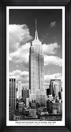 Framed Empire State Building Print
