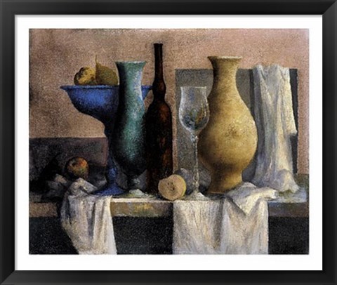 Framed Formes et Couleurs Print