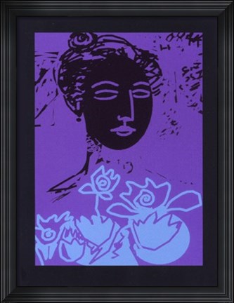 Framed Tulip I Print