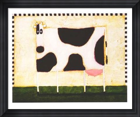 Framed Spotted Cow Print