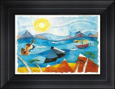 Framed California Currents Print