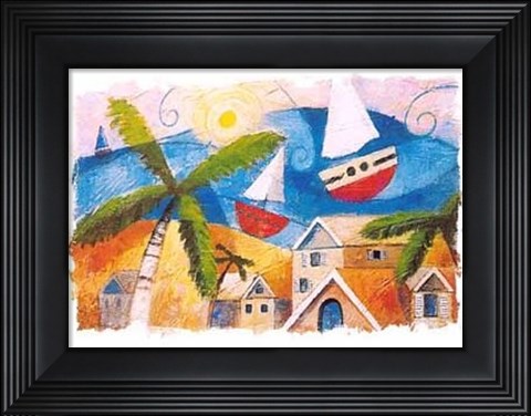 Framed Bahamas Print
