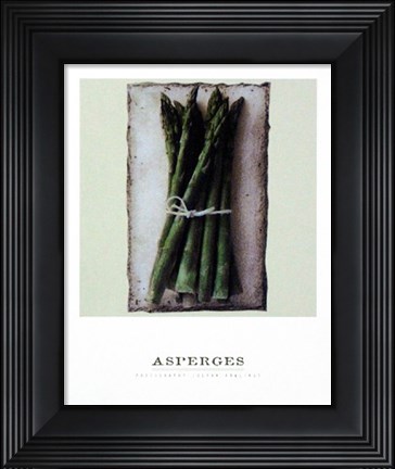 Framed Asperges Print