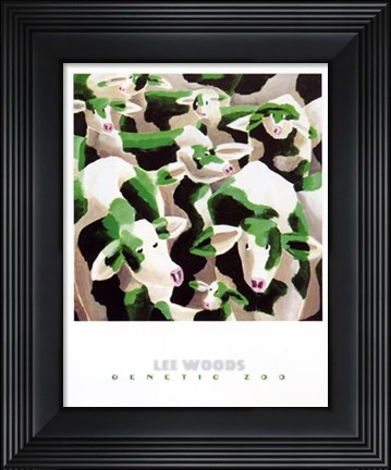 Framed Genetic Zoo II Print