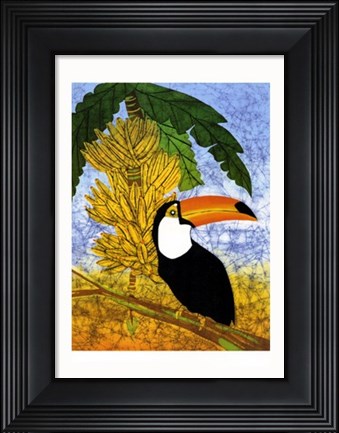 Framed Tucan in Tree Print