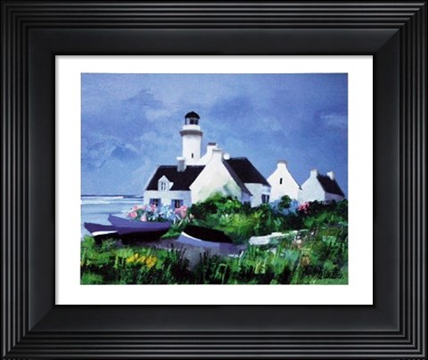 Framed Le Phare Print