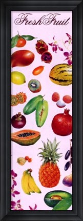 Framed Fresh Fruit Print
