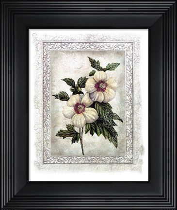 Framed Flowers of Spring I Print