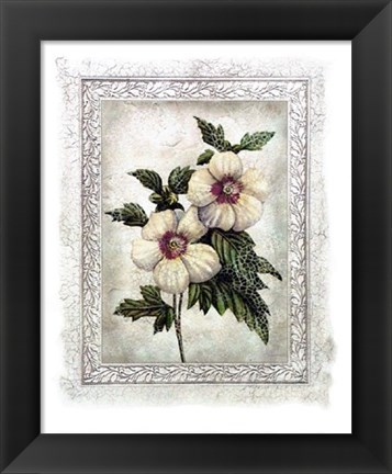 Framed Flowers of Spring I Print