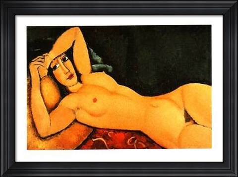 Framed Nu Allonge Print