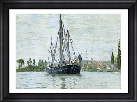 Framed Chasse-Maree a l&#39;Ancre Print