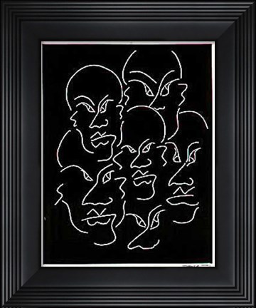Framed Prejudice Print