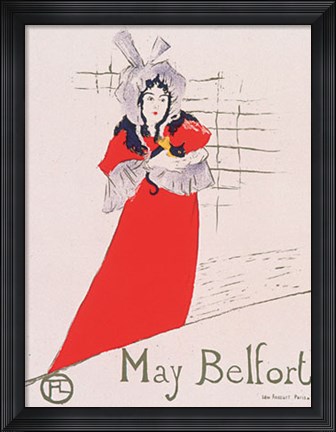 Framed May Belfort Print