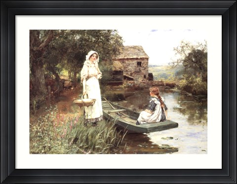 Framed Afternoon Picnic Print