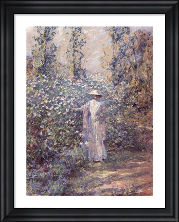Framed Edge of Garden Print