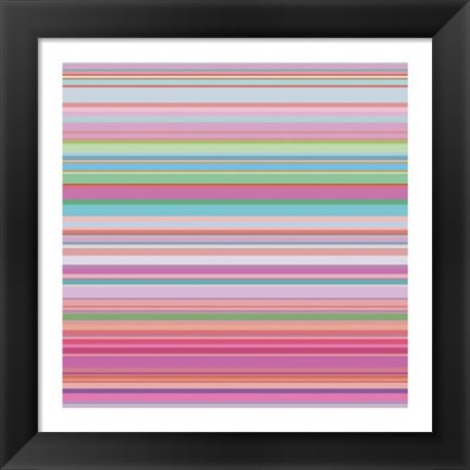 Framed Square Straights II Print