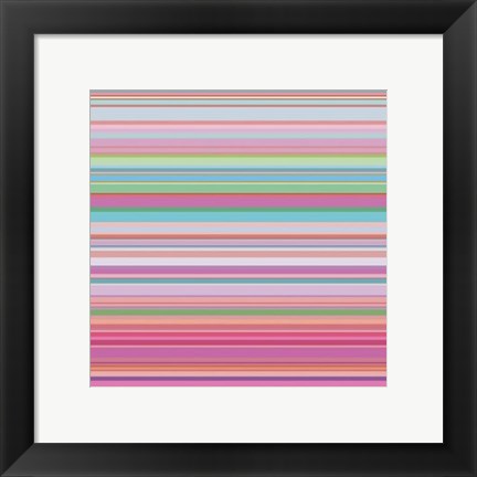 Framed Square Straights II Print