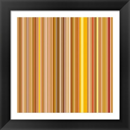Framed Square Straights III Print