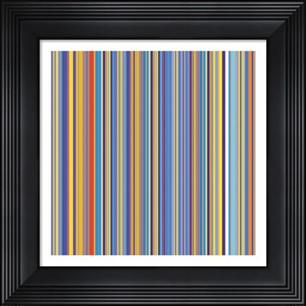 Framed Square Straights IV Print