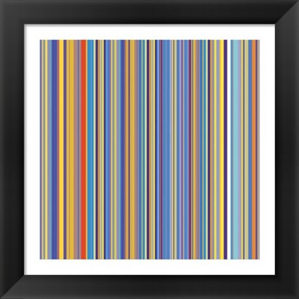 Framed Square Straights IV Print