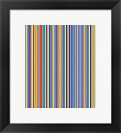 Framed Square Straights IV Print