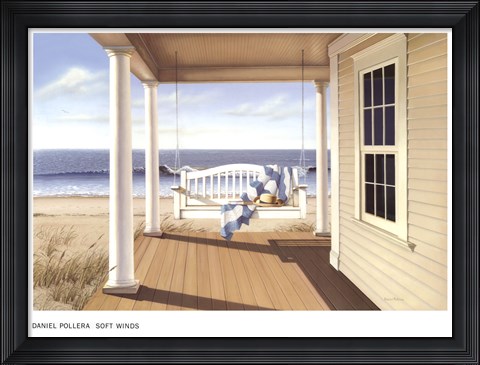 Framed Soft Winds Print