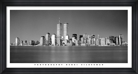 Framed New York Skyline Print
