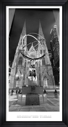 Framed Saint Patrick&#39;s Cathedral, NYC Print